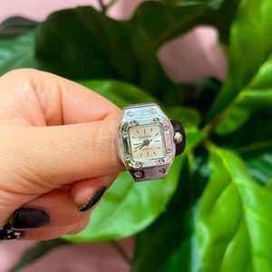 Bebe Adjustable Watch Ring